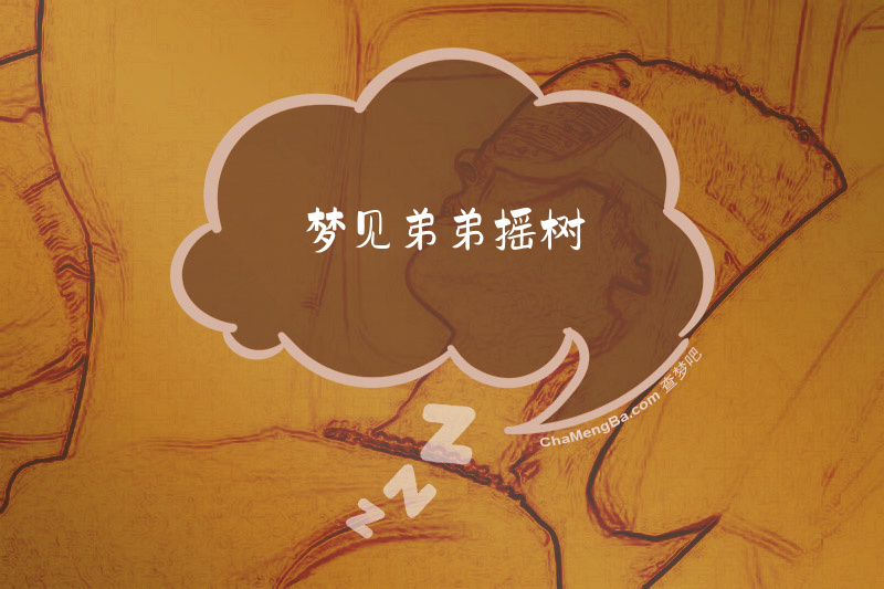 梦见弟弟摇树