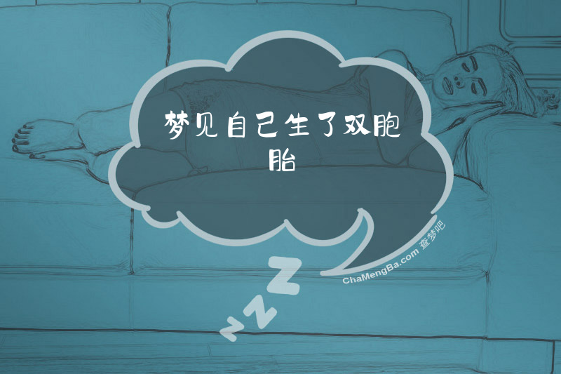 梦见自己生了双胞胎