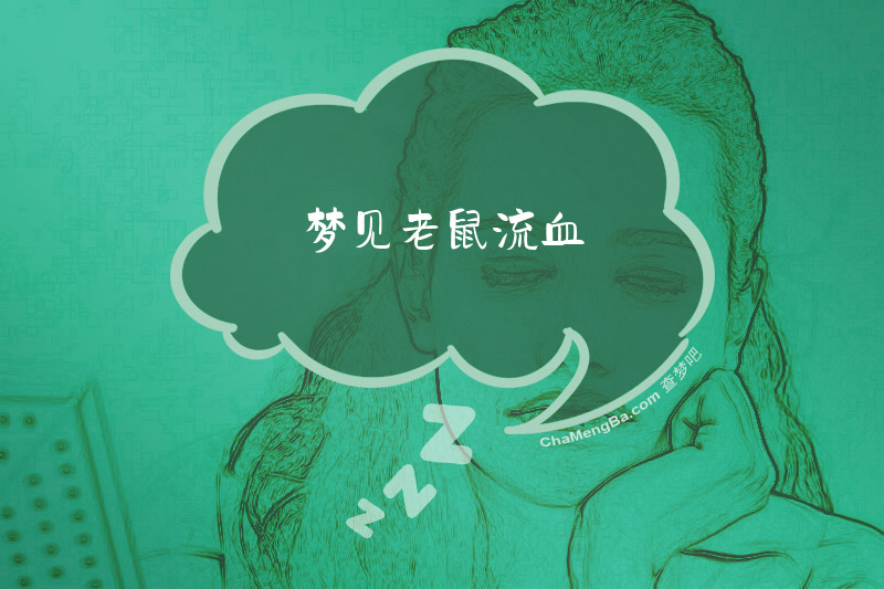 梦见老鼠流血