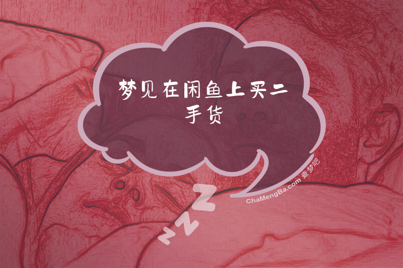 梦见在闲鱼上买二手货