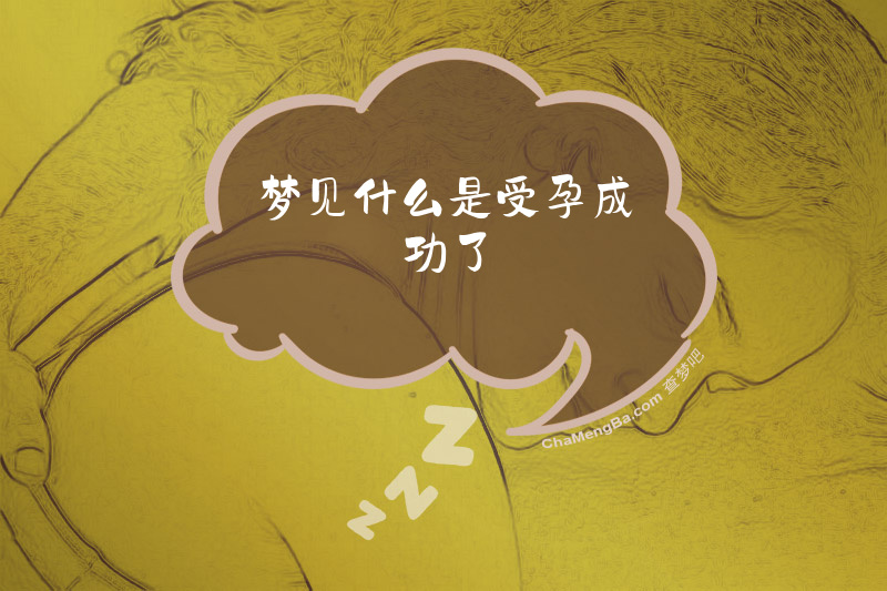 梦见什么是受孕成功了