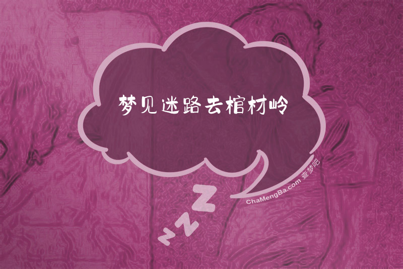 梦见迷路去棺材岭