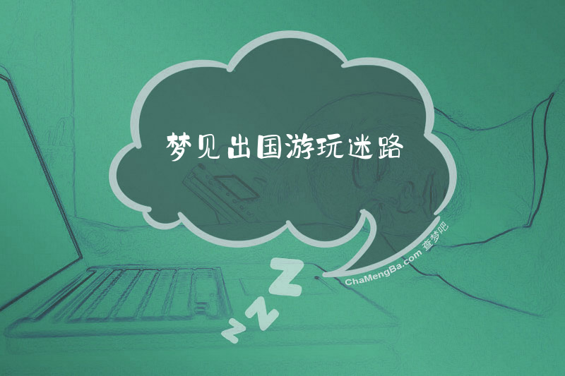 梦见出国游玩迷路