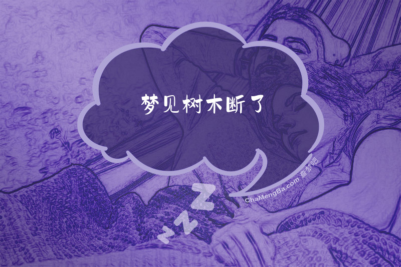 梦见树木断了
