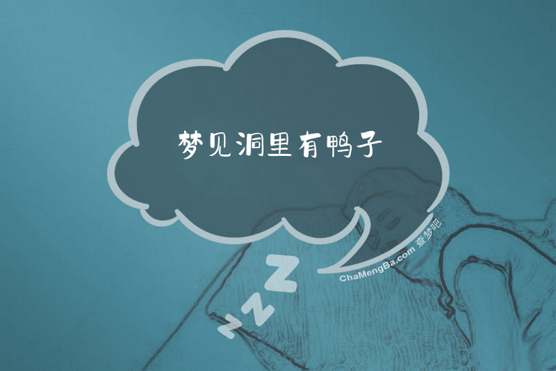 梦见洞里有鸭子