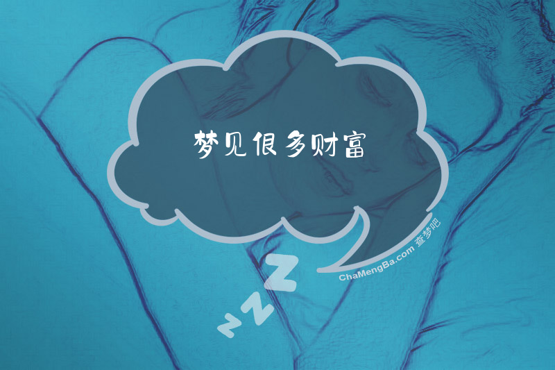 梦见很多财富
