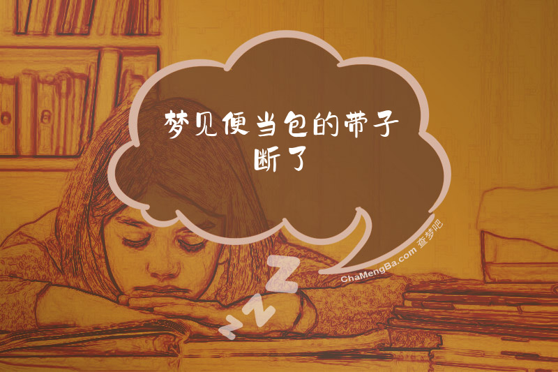 梦见便当包的带子断了