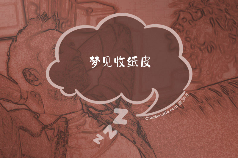 梦见收纸皮