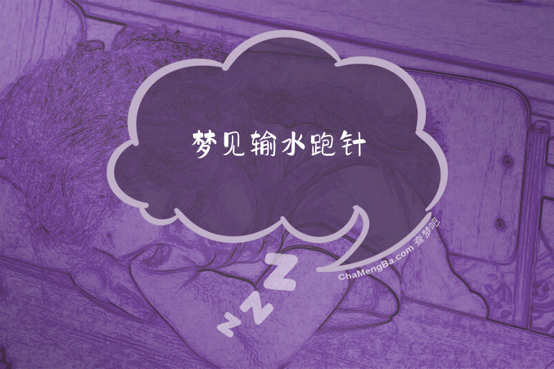 梦见输水跑针