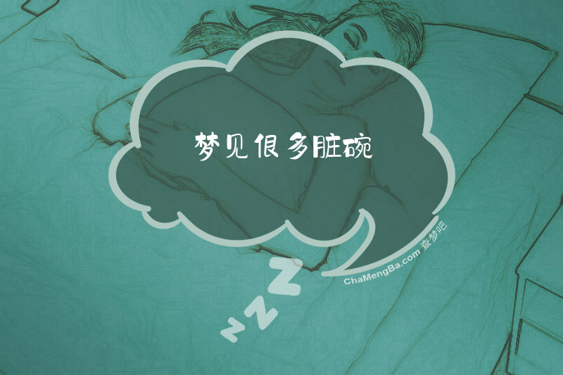 梦见很多脏碗