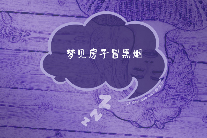 梦见房子冒黑烟