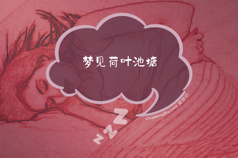梦见荷叶池塘