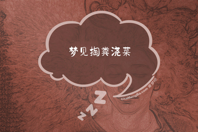 梦见掏粪浇菜