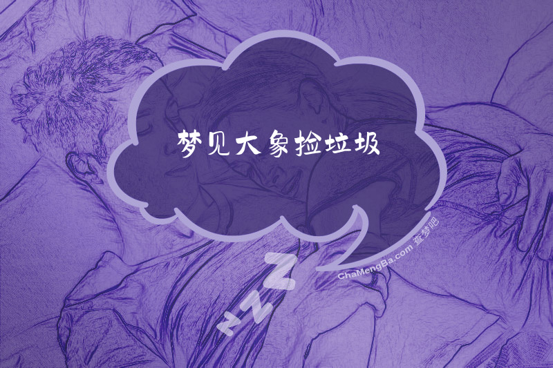 梦见大象捡垃圾