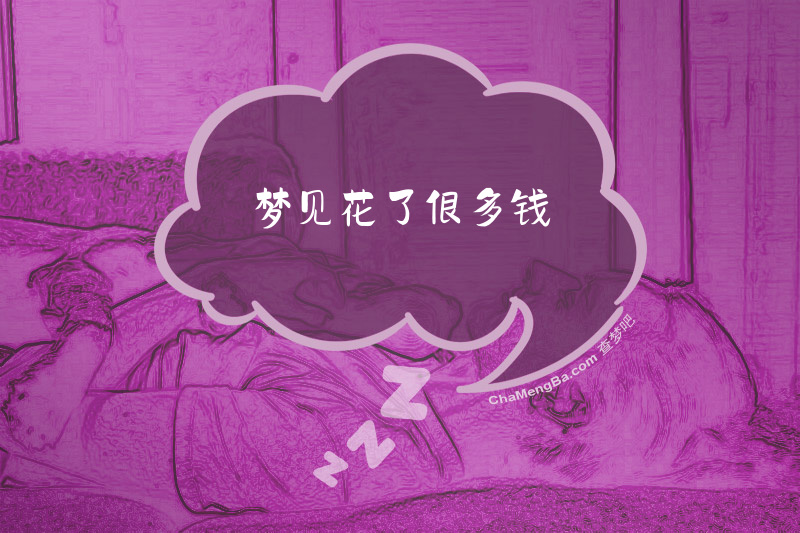 梦见花了很多钱