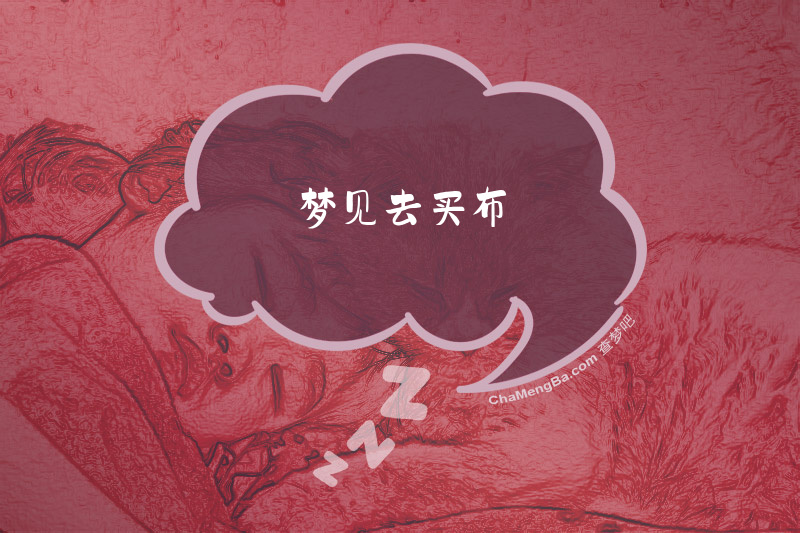 梦见去买布