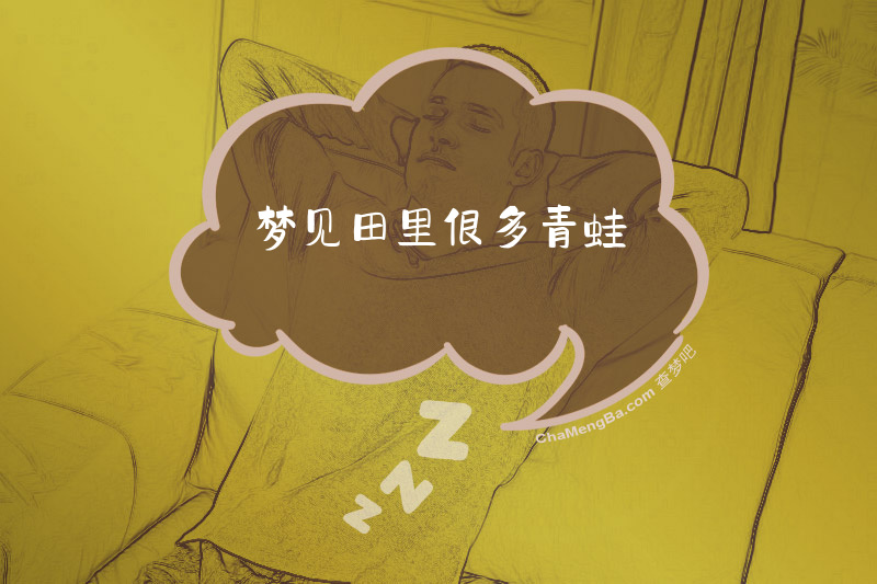 梦见田里很多青蛙