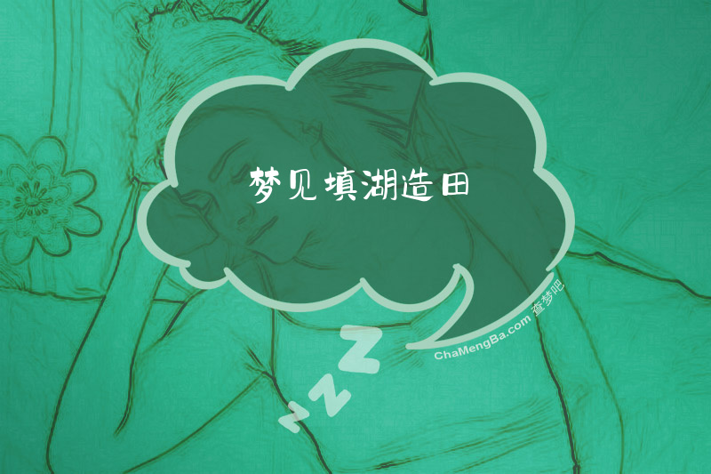 梦见填湖造田