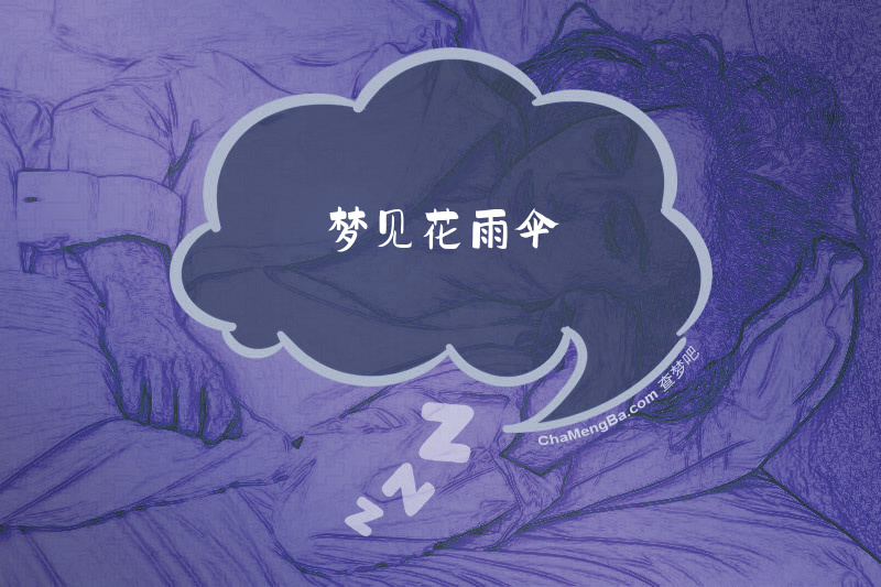 梦见花雨伞