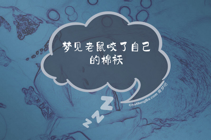 梦见老鼠咬了自己的棉袄