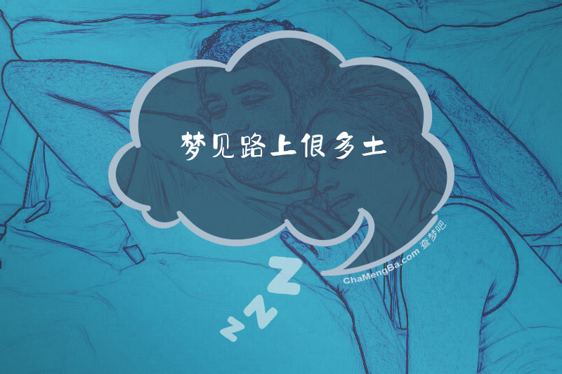 梦见路上很多土