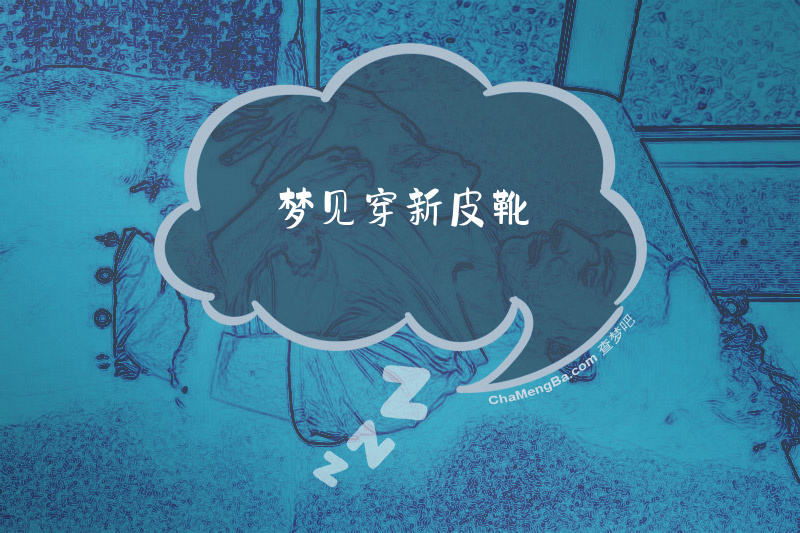 梦见穿新皮靴
