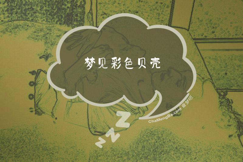 梦见彩色贝壳