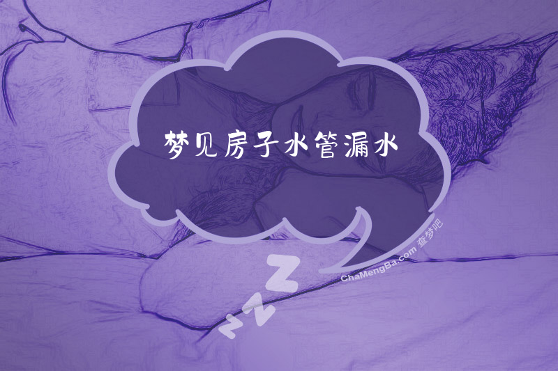 梦见房子水管漏水