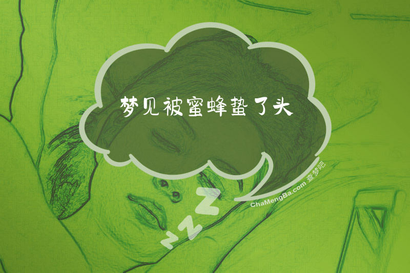 梦见被蜜蜂蛰了头