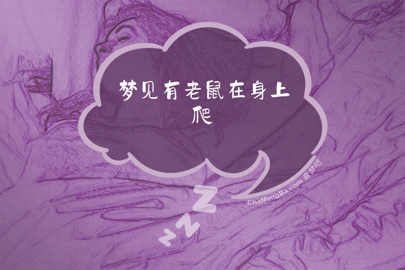 梦见有老鼠在身上爬