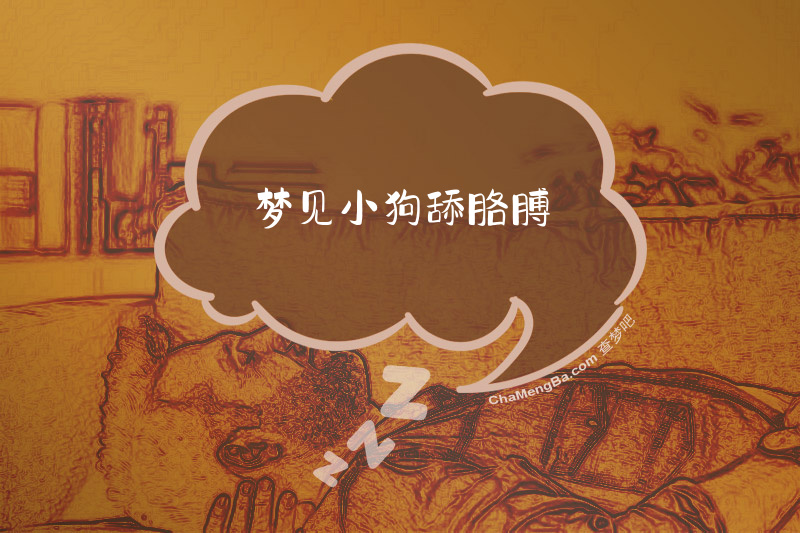 梦见小狗舔胳膊