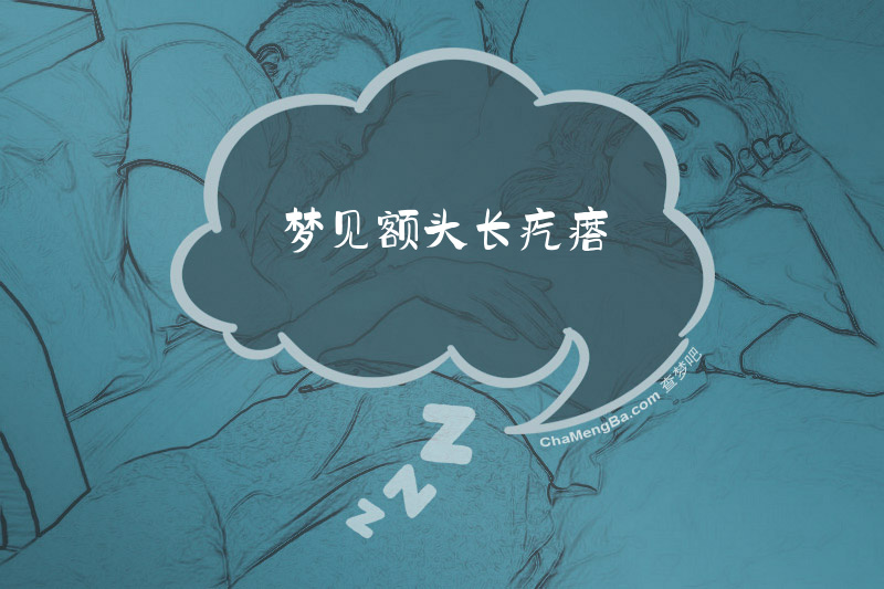 梦见额头长疙瘩