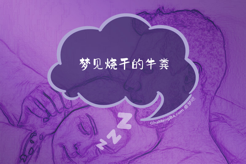 梦见烧干的牛粪