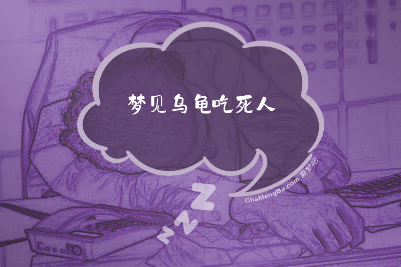 梦见乌龟吃死人