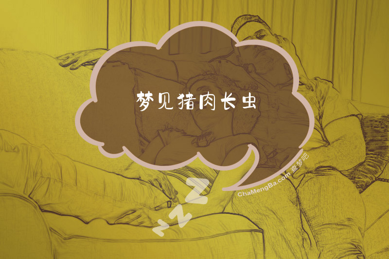 梦见猪肉长虫