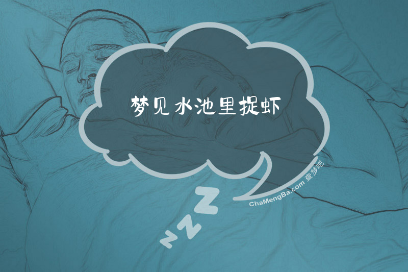 梦见水池里捉虾