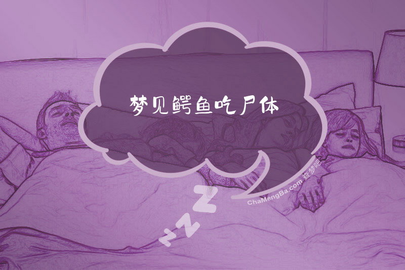 梦见鳄鱼吃尸体