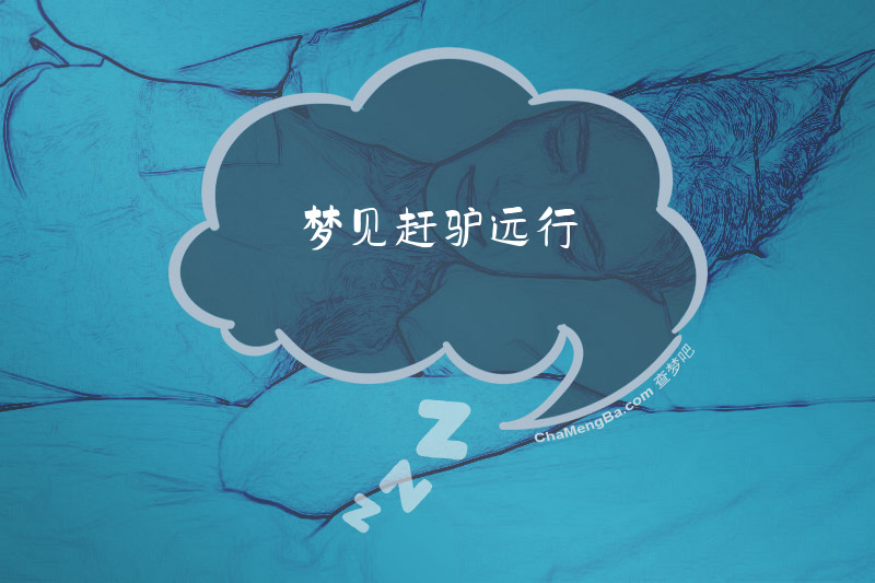 梦见赶驴远行