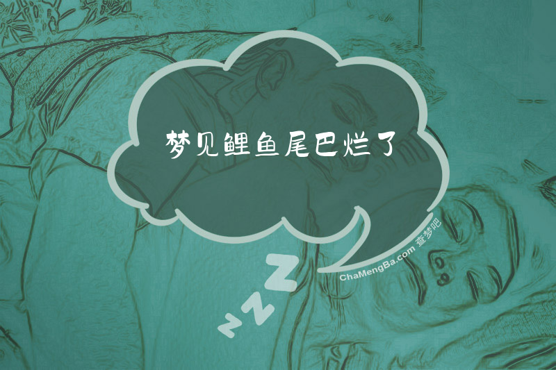 梦见鲤鱼尾巴烂了