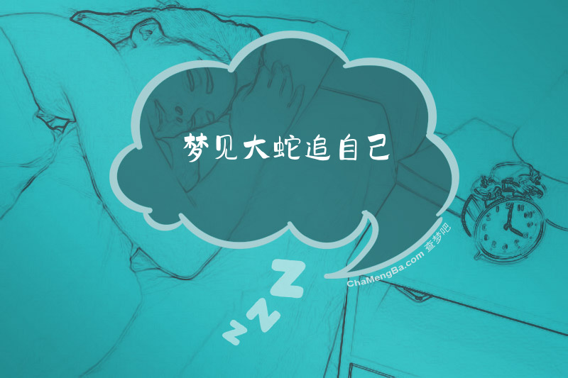 梦见大蛇追自己