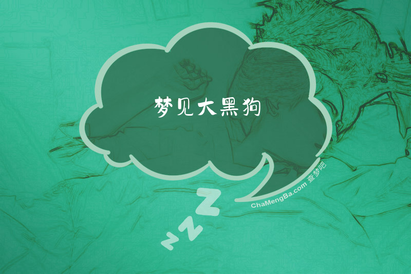梦见大黑狗