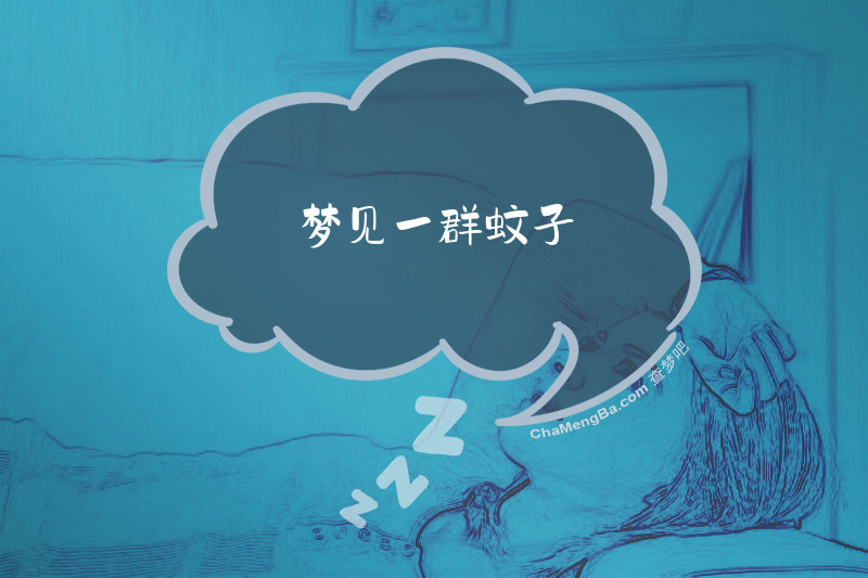 梦见一群蚊子