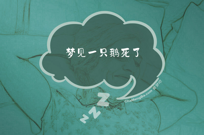 梦见一只鹅死了