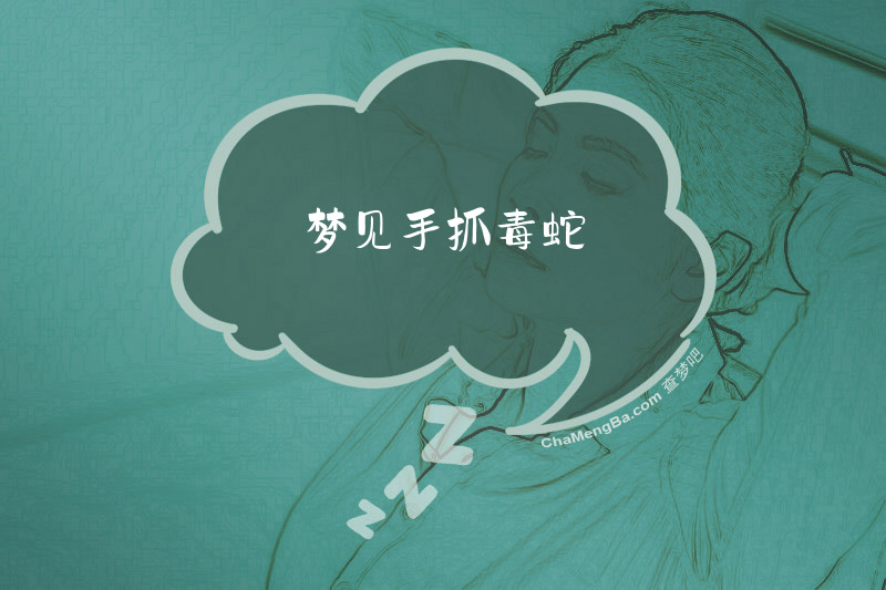 梦见手抓毒蛇