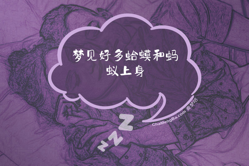 梦见好多蛤蟆和蚂蚁上身