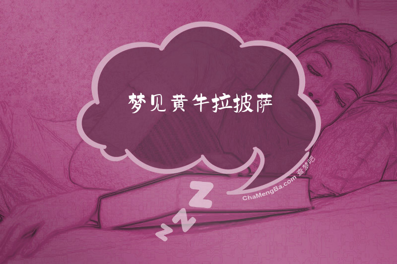 梦见黄牛拉披萨