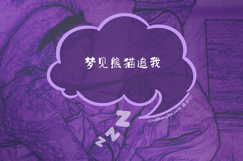 梦见熊猫追我