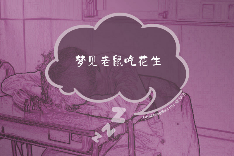 梦见老鼠吃花生