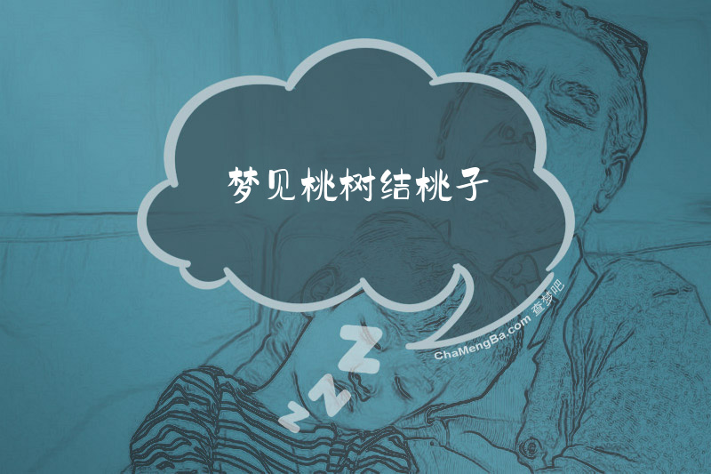 梦见桃树结桃子