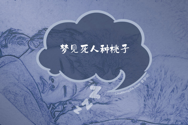 梦见死人种桃子